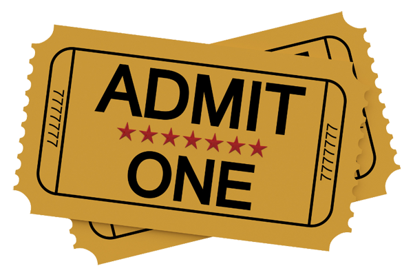 ticket-600px graphic of a ticket that says Admit One