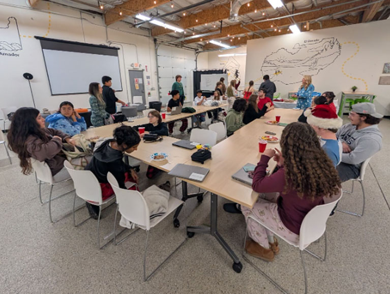 December 2025 meeting of the Teen Leadership Committee